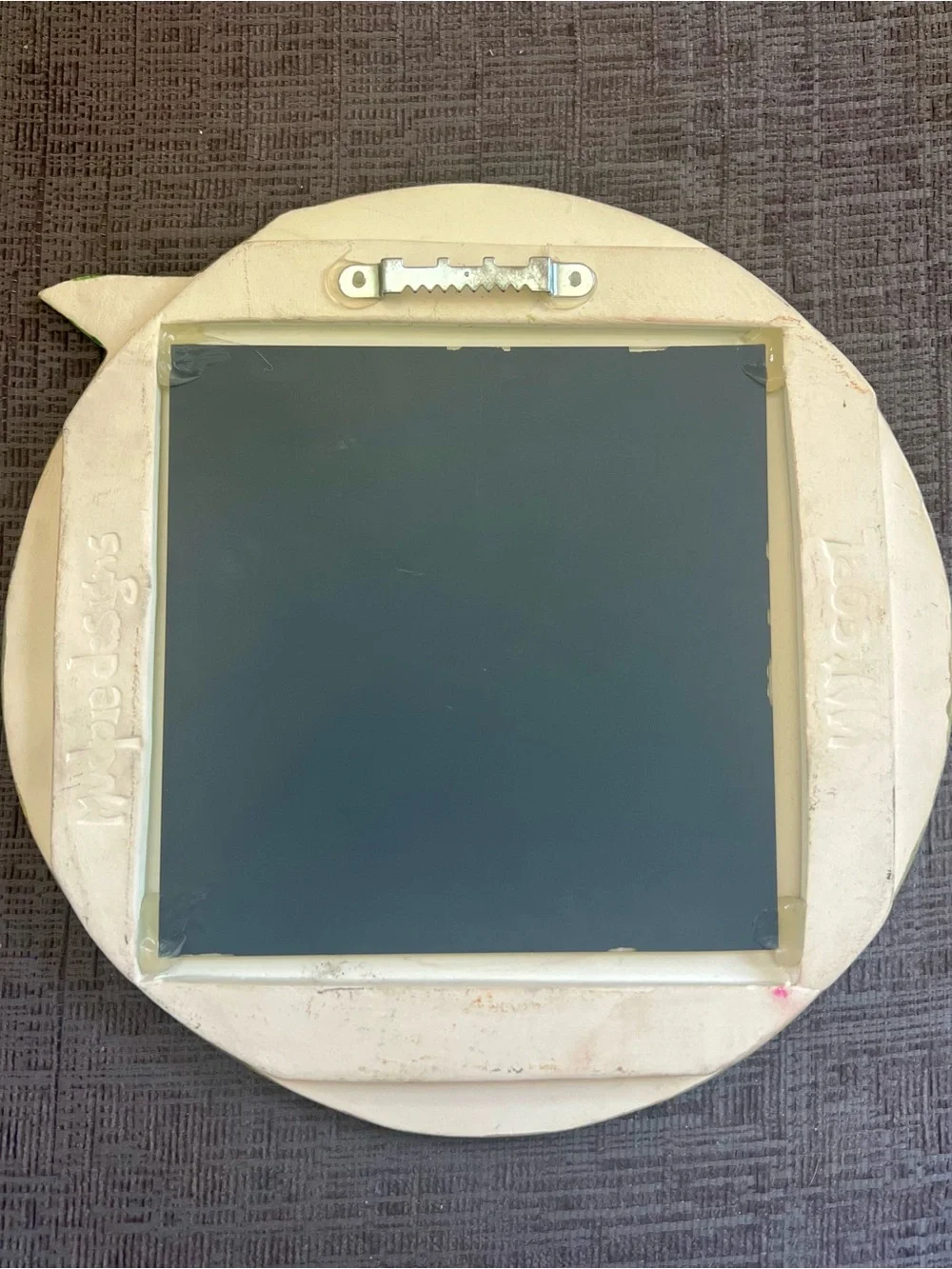 Vintage Mudpie Designs Taos NM Ceramic Hummingbird Mirror 3D Wall Plaque